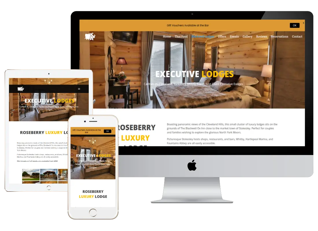 Blue Bee Dog Grooming Website Design | John Corner Photography, Web Development and SEO Services for The Blackwell Ox Carlton
