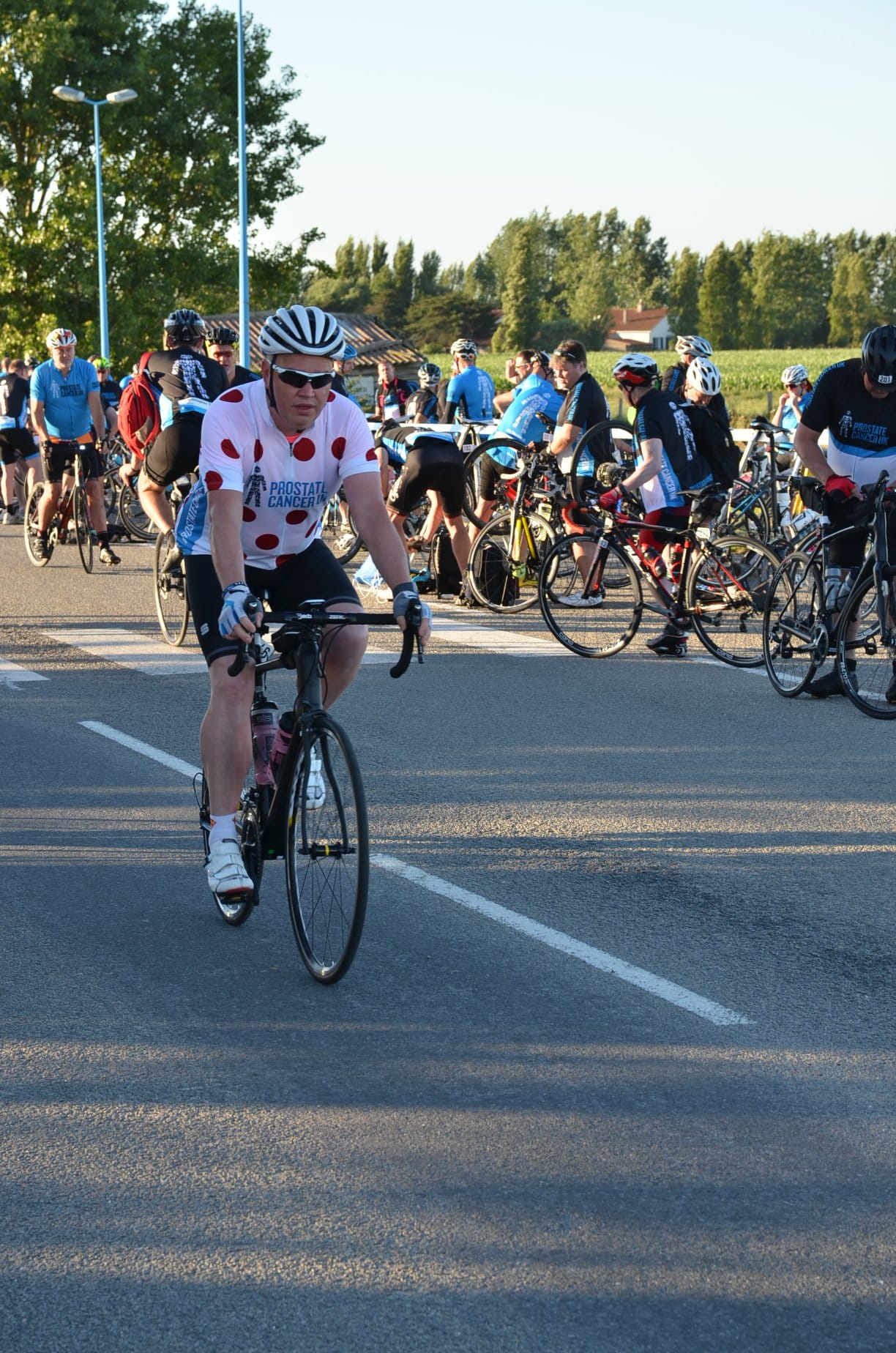Grand Départ 2018: John Corner Battles Headwind to Raise £4,426 for Prostate Cancer UK