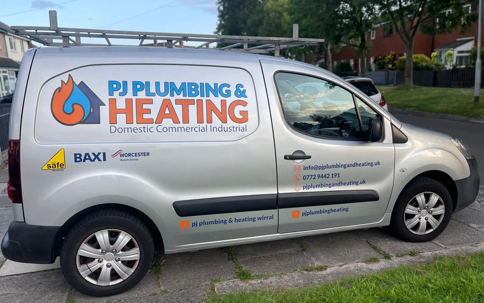 PJ Plumbing & Heating Website Development and Branding PJ Plumbing & Heating Website Development and Branding
